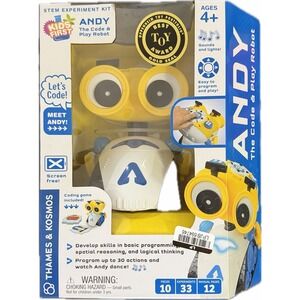 Thames & Kosmos Andy The Code & Play Robot STEM Kids‎ First Kit Ages 4 and Up